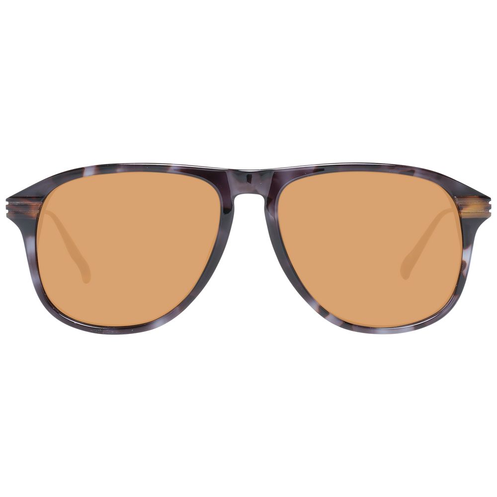 Lunettes de soleil Hackett noires pour hommes