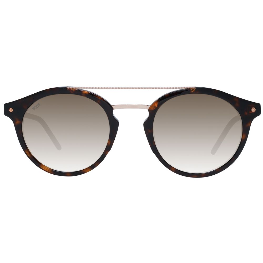 Lunettes de soleil marron pour hommes Tod's