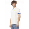 Polo en coton blanc Invicta pour homme