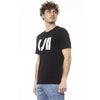 Ungaro Sport Black Cotton Men T-Shirt