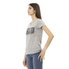 Top Trussardi Action en coton gris pour femme