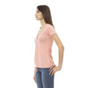 Top Trussardi Action en coton rose pour femme