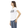 Top Trussardi Action en coton blanc pour femme