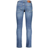 Hugo Boss Blue Cotton Men's Slim Jeans