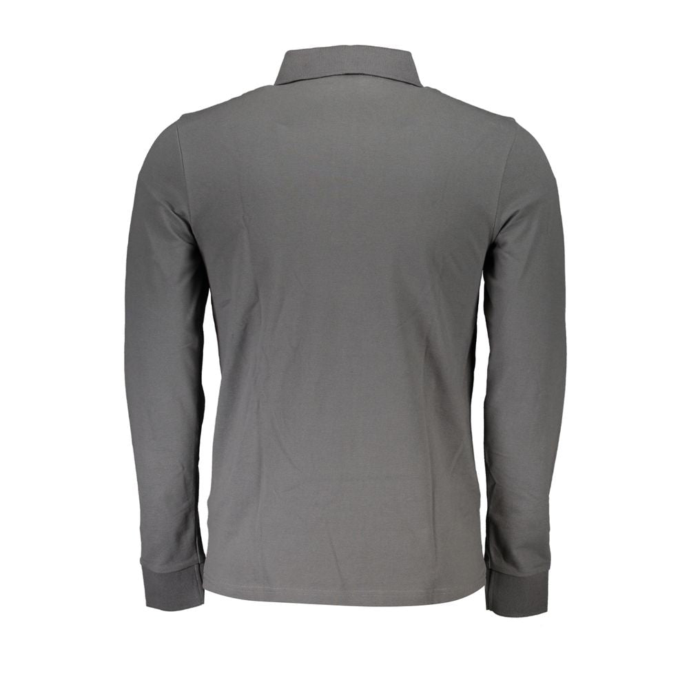 Polo en coton gris pour homme Hugo Boss