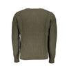 North Sails Green Cotton Men Sweater