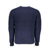 North Sails Blue Cotton Men Sweater