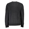 Tommy Hilfiger Black Cotton Men Sweater