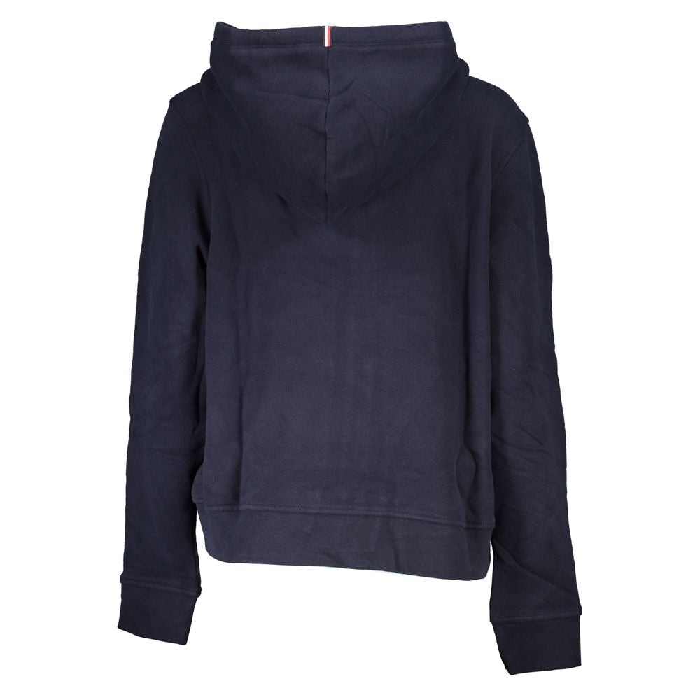 Sweat-shirt en coton bleu Tommy Hilfiger pour femme