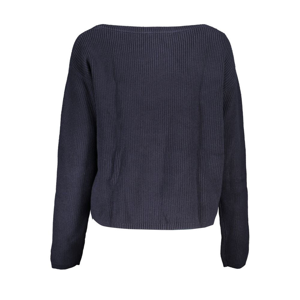 Tommy Hilfiger Blue Cotton Women Sweater