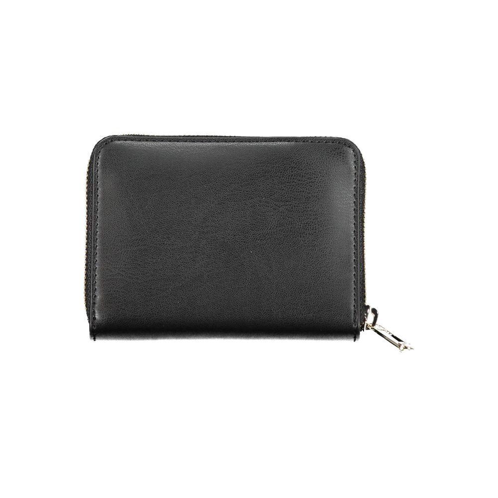 Portefeuille femme en polyéthylène noir Tommy Hilfiger