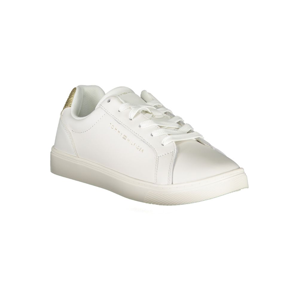 Tommy Hilfiger White Polyethylene Women Sneaker