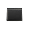 Portefeuille double carte en cuir noir Tommy Hilfiger