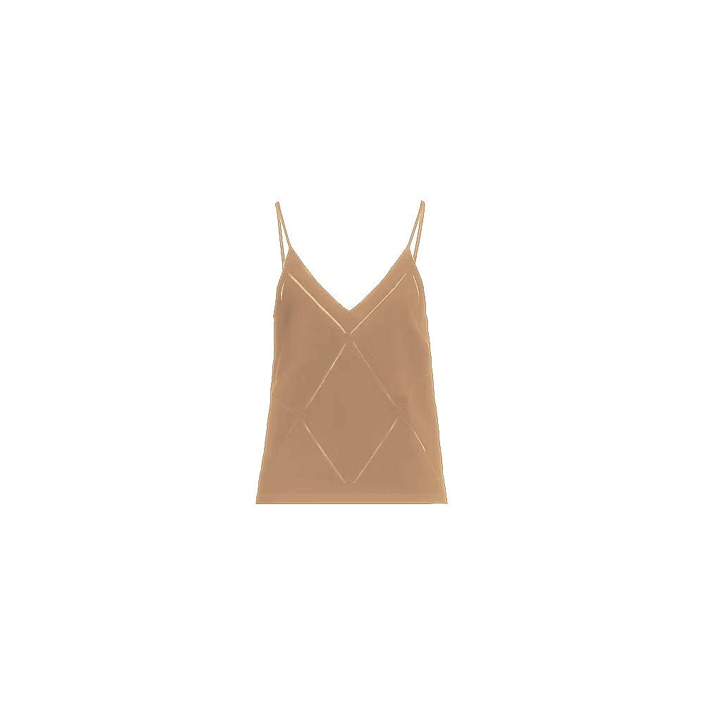 Burberry – Elegantes Strick-Tanktop aus Merinowolle mit Karo-Detail