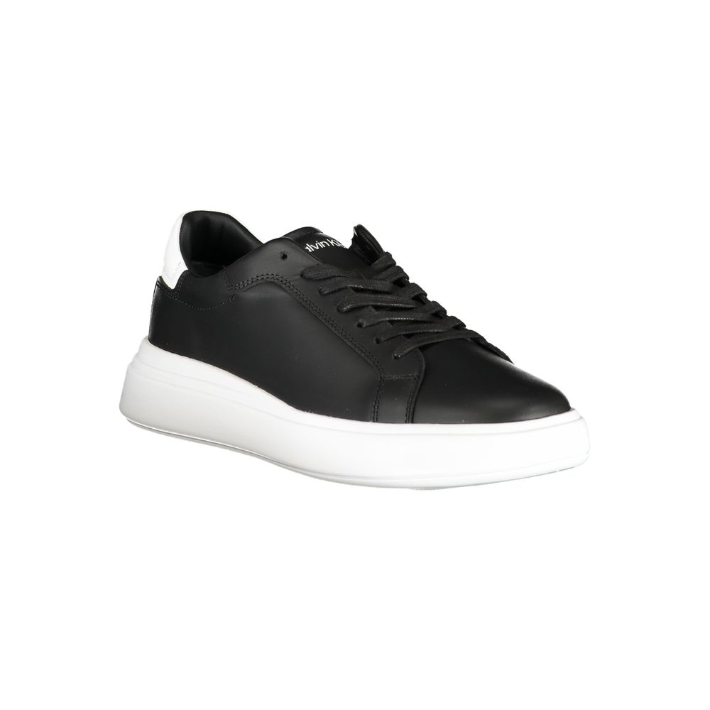 Calvin Klein Sophisticated Black Sneakers with Contrast Accents