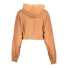 Sweat à capuche orange chic avec broderie Calvin Klein