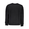 Calvin Klein Sleek Black Cotton Crew Neck Sweatshirt