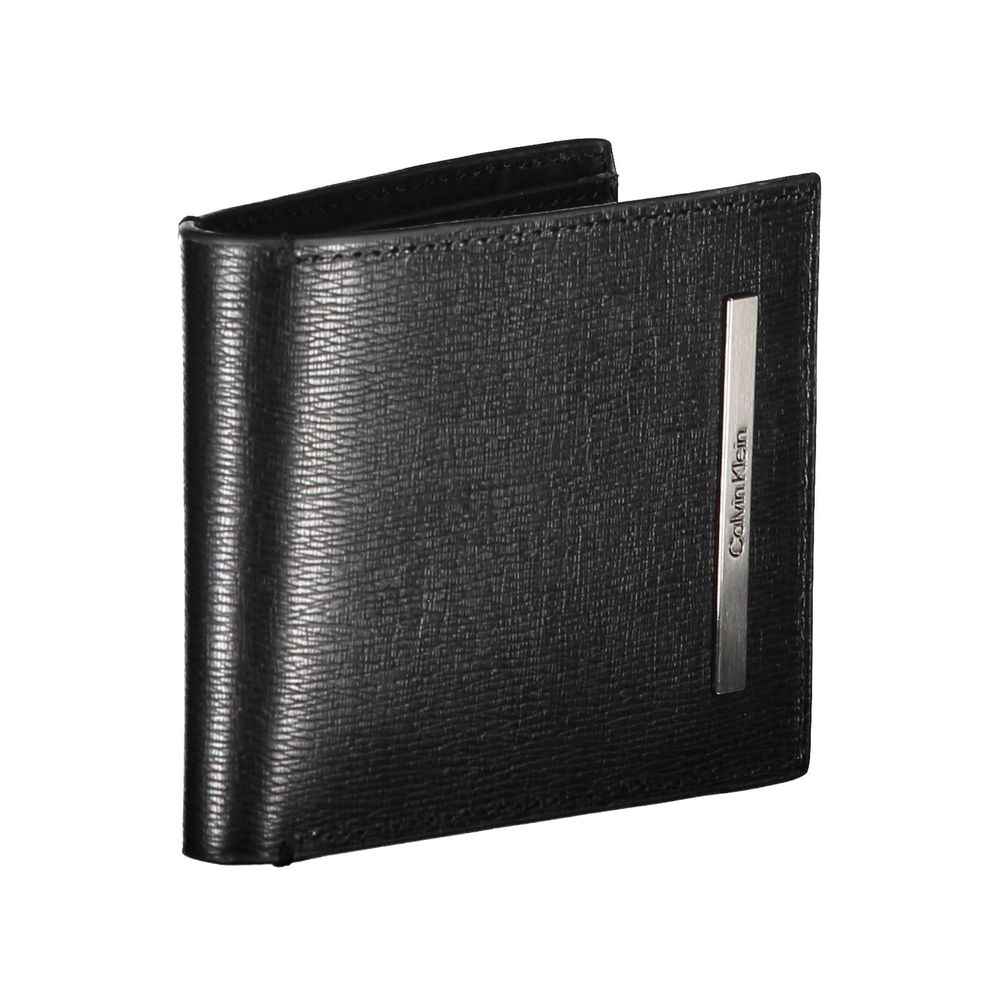 Portefeuille Calvin Klein Sleek noir anti-RFID