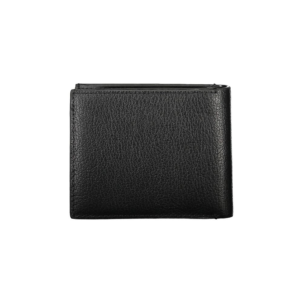 Calvin Klein Elegante schwarze Lederbrieftasche mit RFID-Block