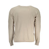 Napapijri Chic Beige Long Sleeve Crew Neck Sweater