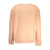 Pull col rond en polaire rose élégant de classe Cavalli