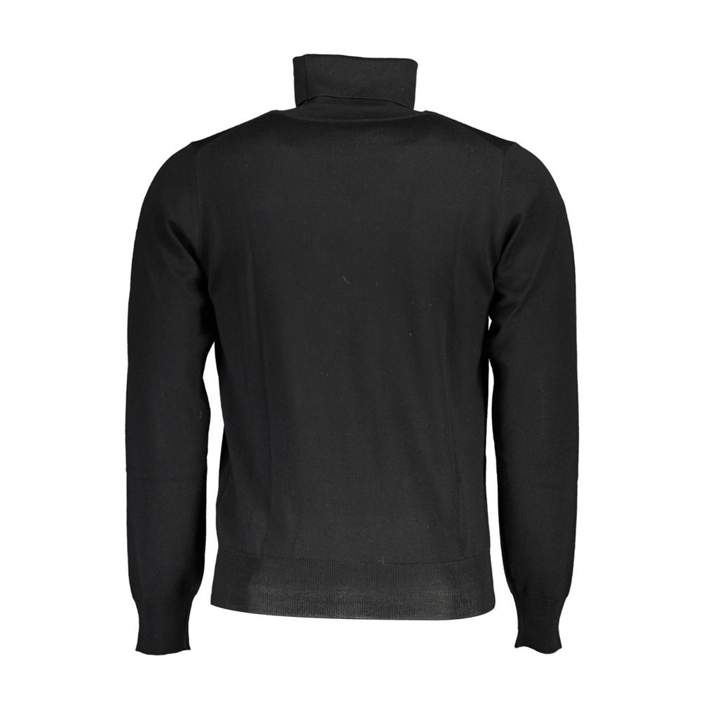 K-WAY Rollkragenpullover aus Wolle mit elegantem Logodetail