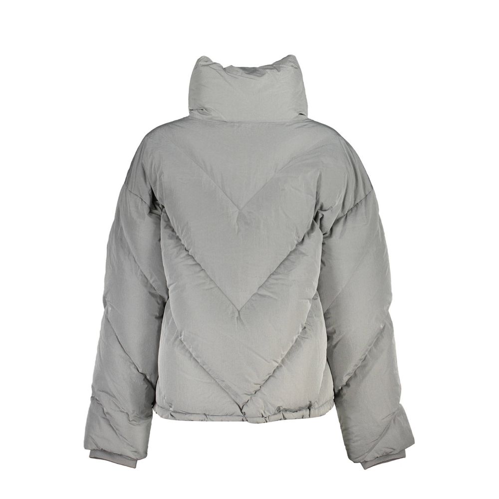 K-WAY Elegante graue Langarmjacke