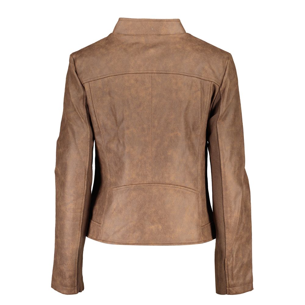 Veste de sport Desigual Chic Brown à manches longues