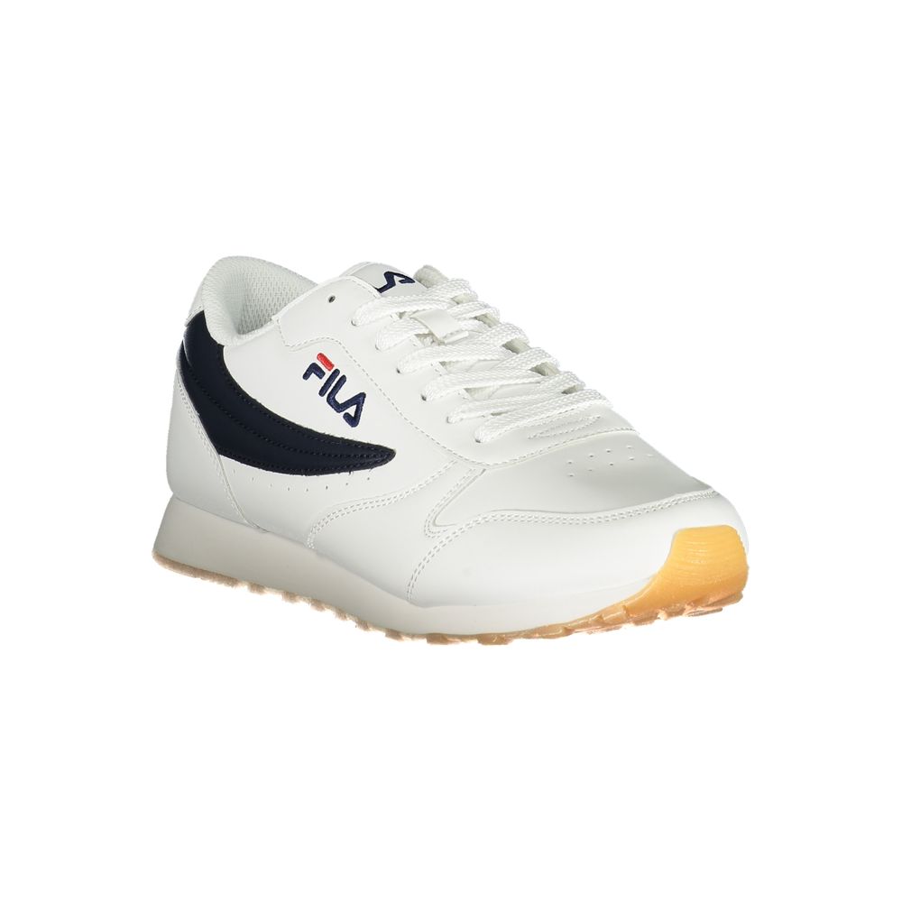 Fila – Schicke weiße Sneakers mit kontrastierenden Akzenten