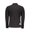 La Martina Elegant Long Sleeved Black Polo for Men