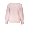 Pull brodé à manches longues Guess Jeans Chic Pink