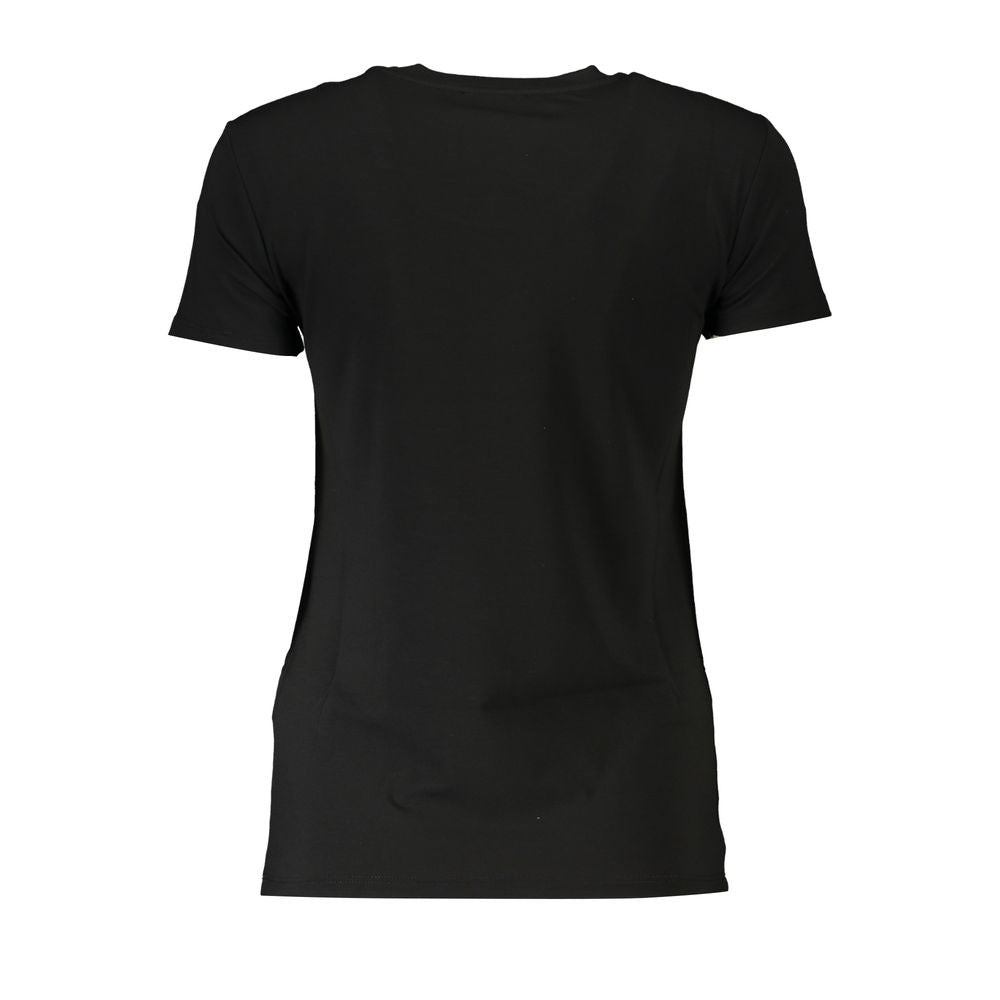 Patrizia Pepe Schickes Rundhals-T-Shirt mit Strasssteinen