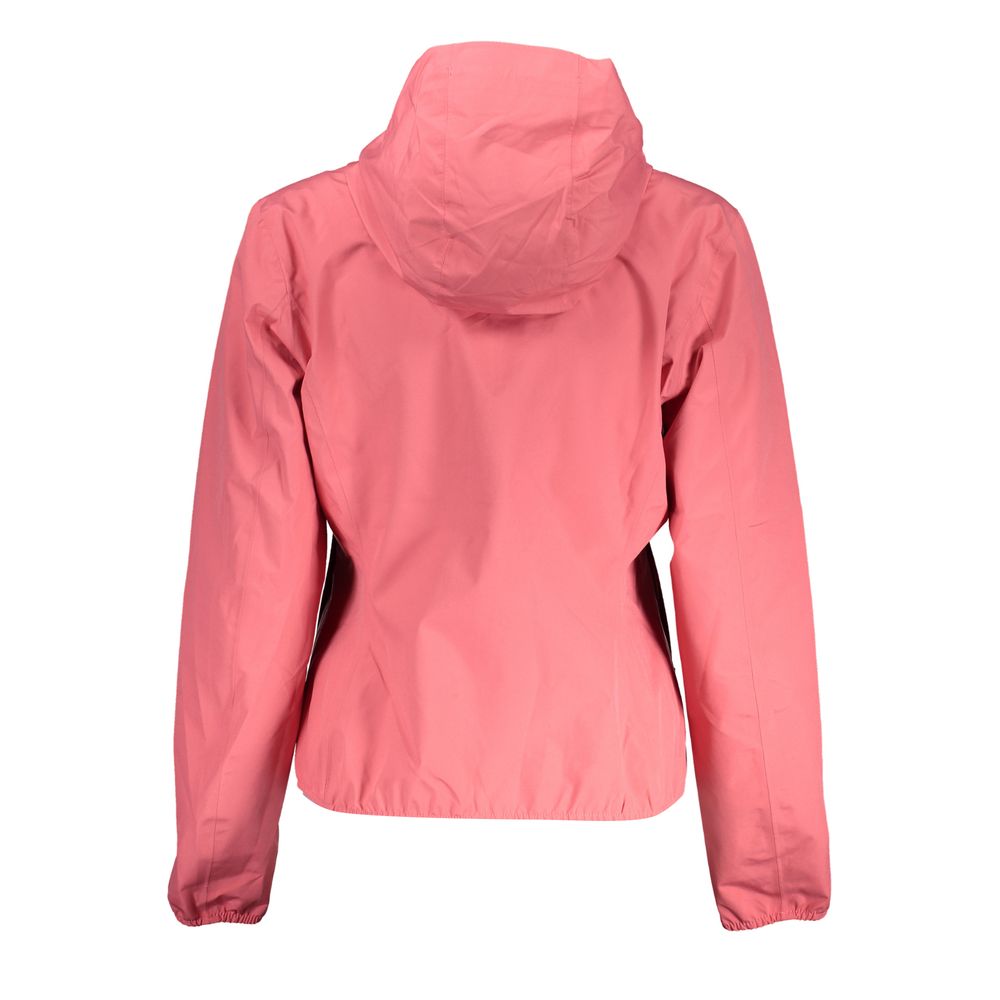 K-WAY Elegante wasserdichte Sportjacke mit Kapuze