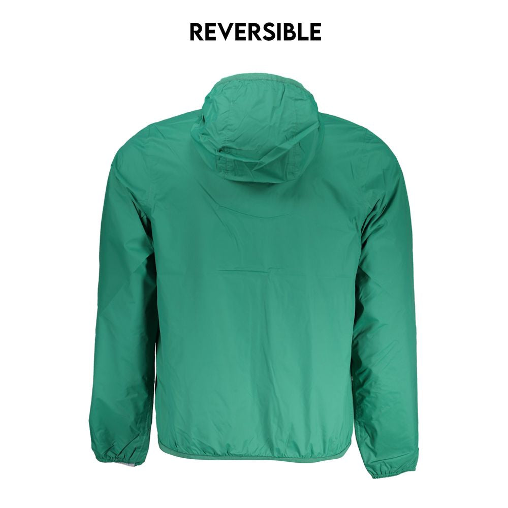 Veste à capuche imperméable réversible K-WAY