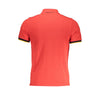 K-WAY Elegantes Poloshirt mit Kontrastdetails in Rosa