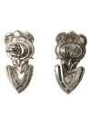 Boucles d'oreilles élégantes en argent sterling et cristaux Dolce &amp; Gabbana