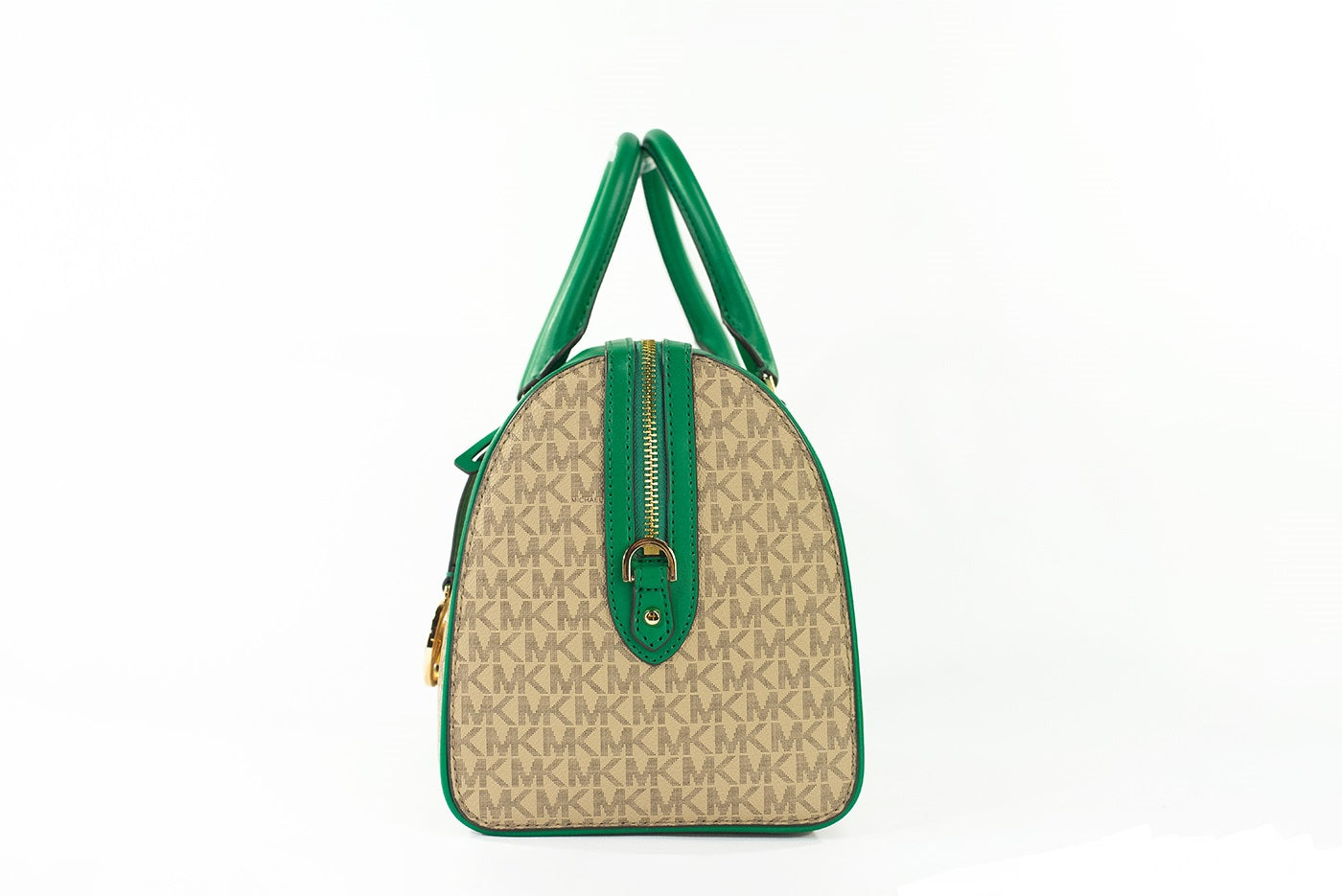 Sac à main Michael Kors Travel Medium Palmetto Signature Duffle à bandoulière vert