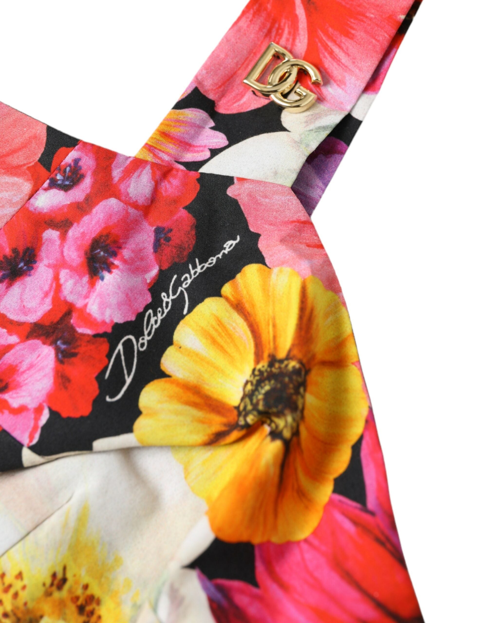 Dolce & Gabbana - Haut court bustier fleuri exquis