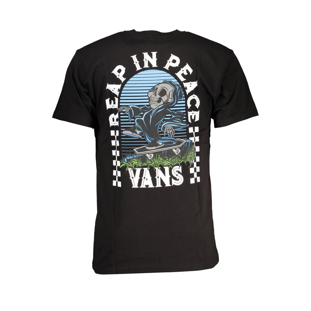 Vans Black Cotton T-Shirt