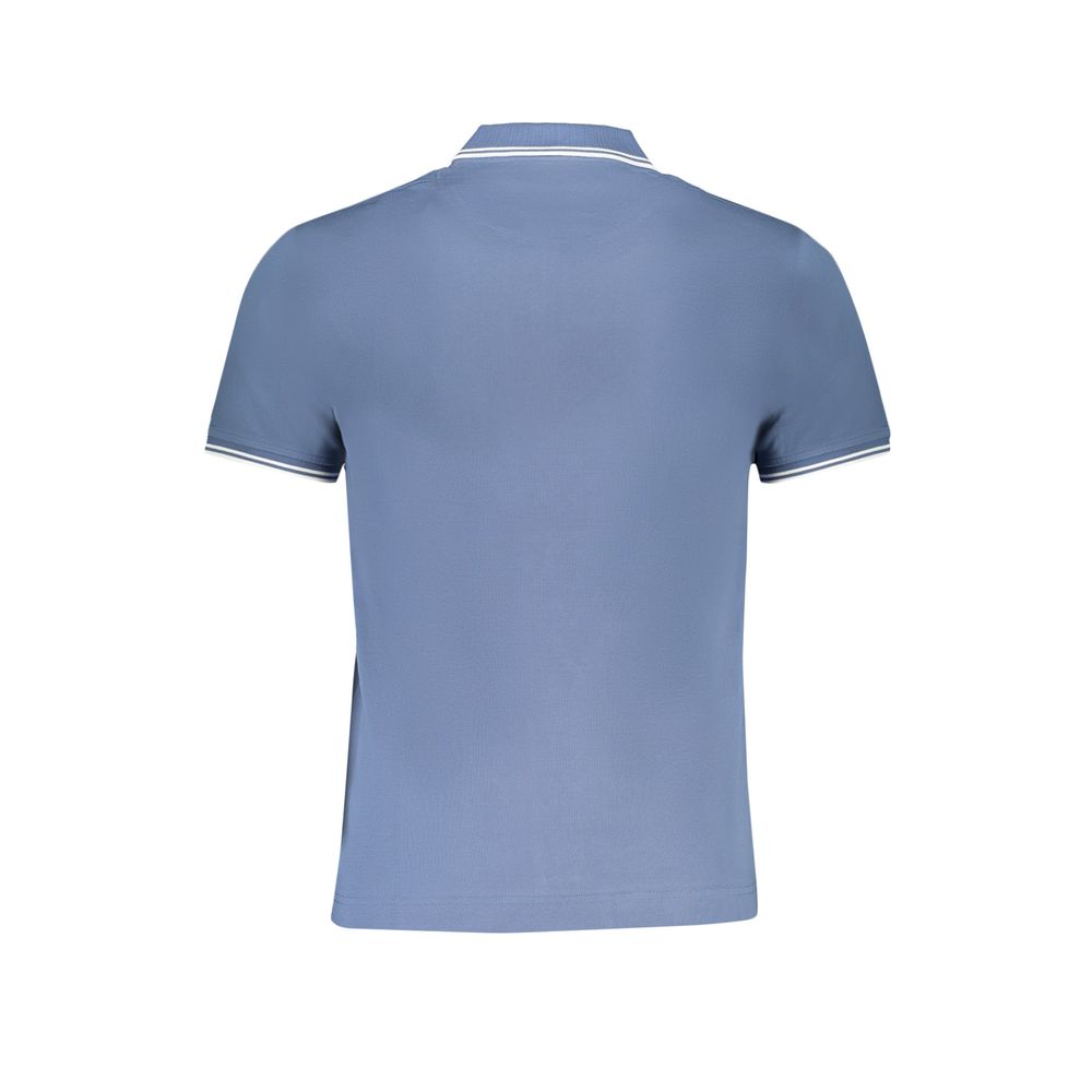 Blaues Poloshirt aus Baumwolle von Harmont & Blaine