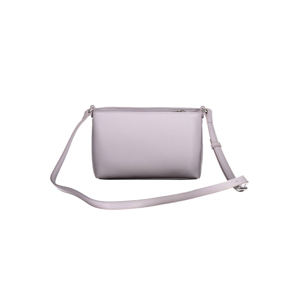 Calvin Klein – Lila – Polyester-Handtasche