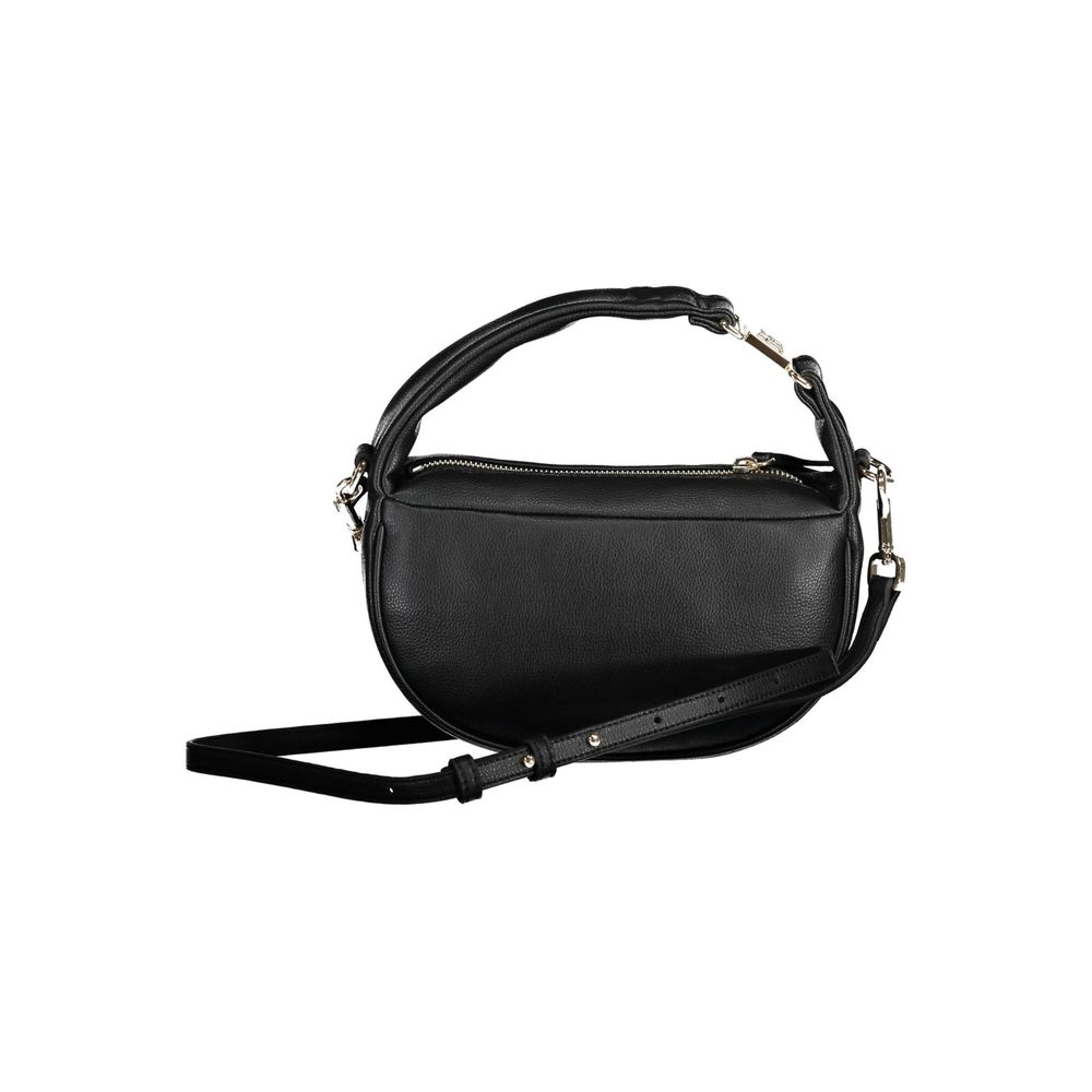 Tommy Hilfiger – Schwarze Polyester-Handtasche