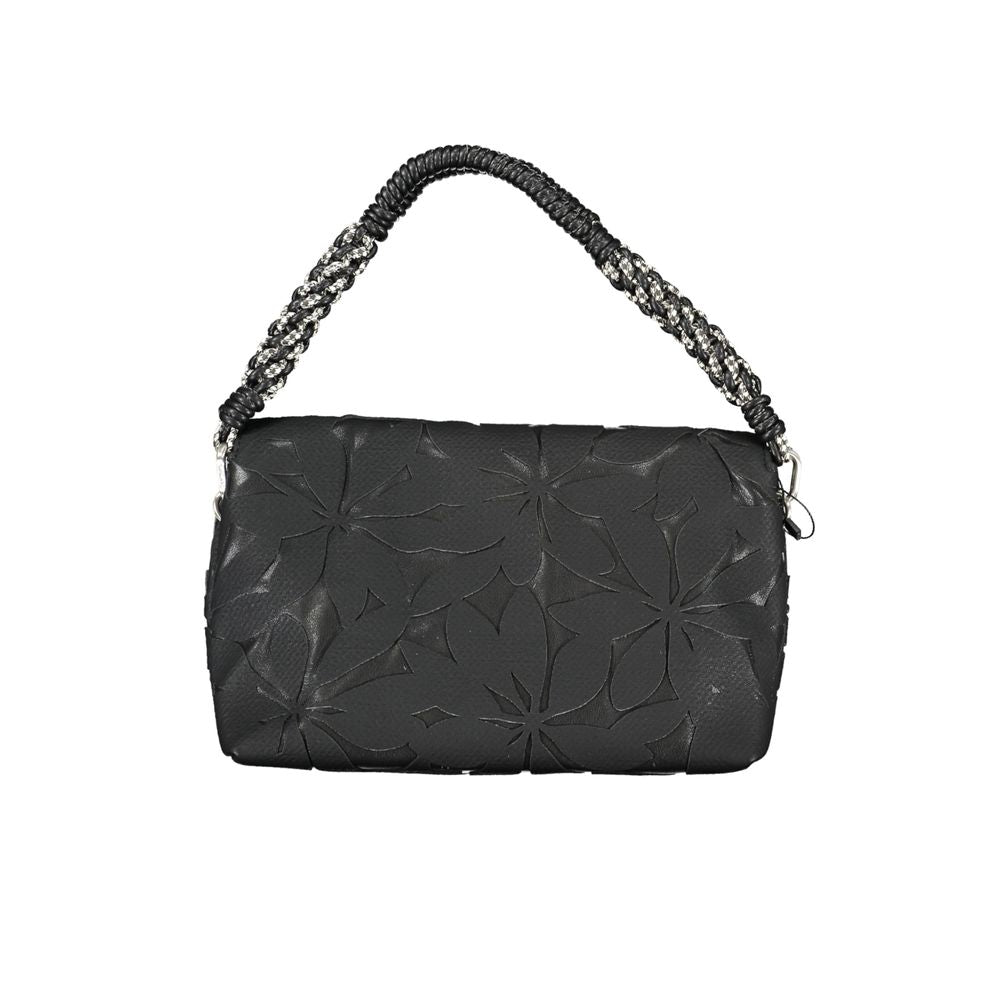 Desigual – Schwarze Handtasche aus Polyethylen