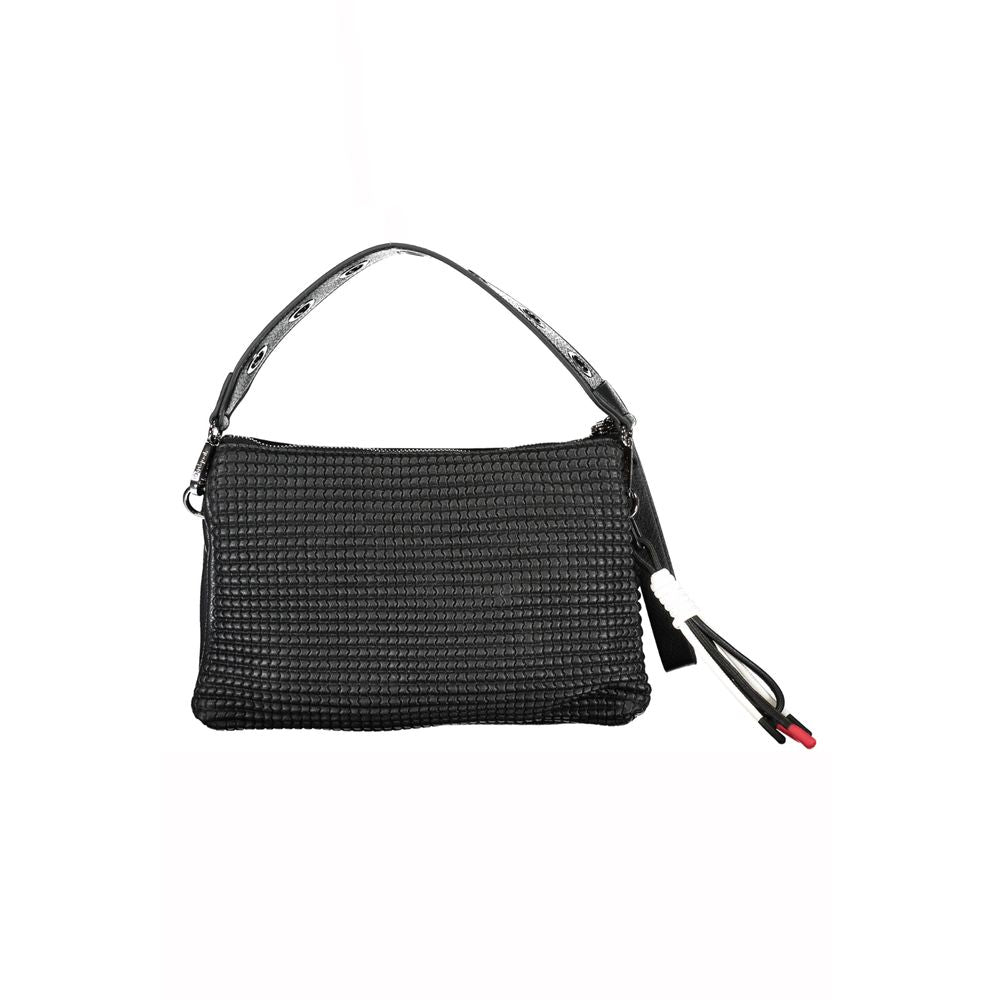 Desigual – Schwarze Handtasche aus Polyethylen