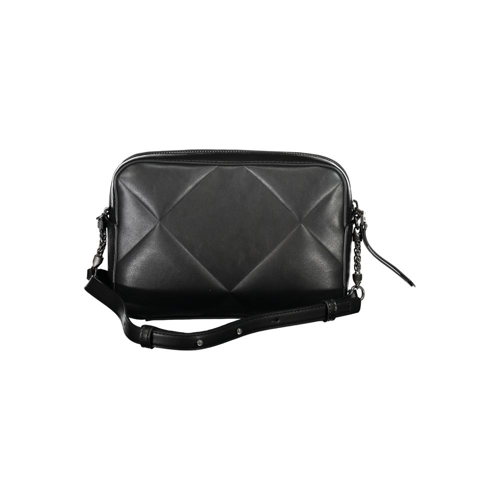 Calvin Klein – Schwarze Polyester-Handtasche