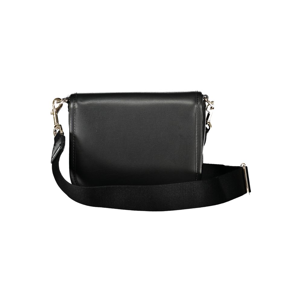 Tommy Hilfiger – Schwarze Handtasche aus Polyethylen