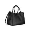 Tommy Hilfiger – Schwarze Handtasche aus Polyethylen