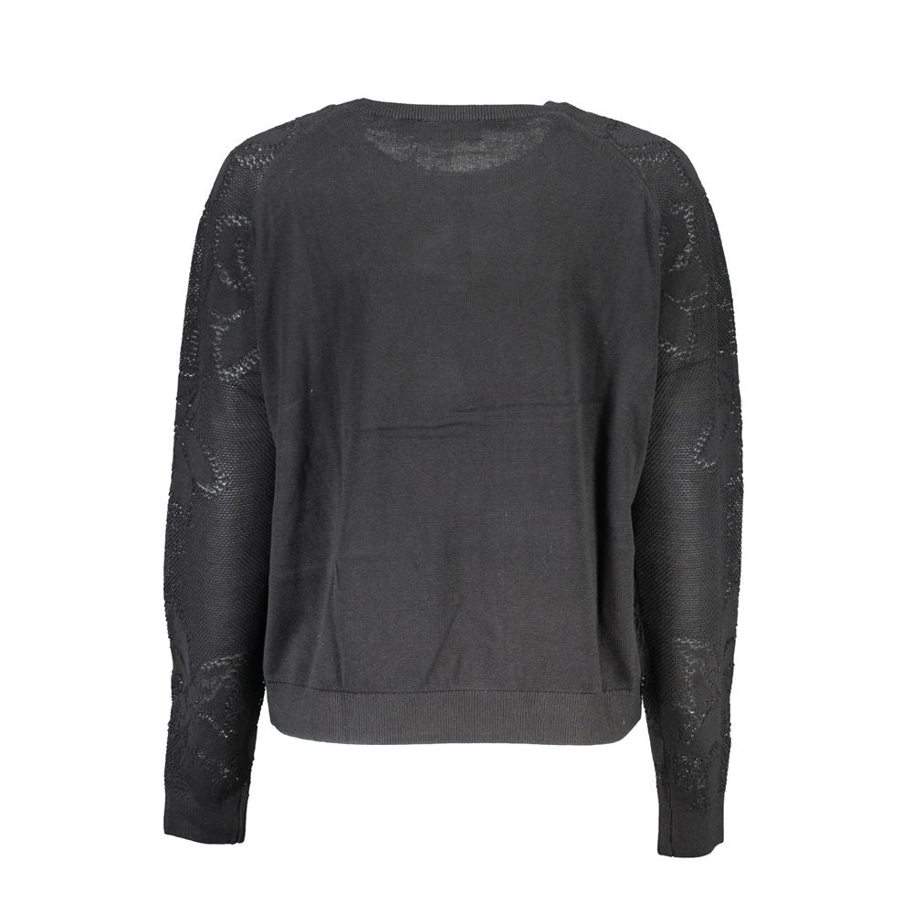 Pull en coton noir Desigual