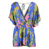 Robe en viscose bleue Desigual