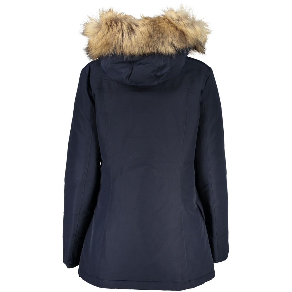 Woolrich Blaue Baumwolljacken und -mäntel